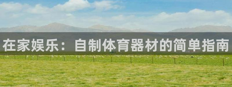 凯时kb88会员登录：在家娱乐：自制体育器材的简单指