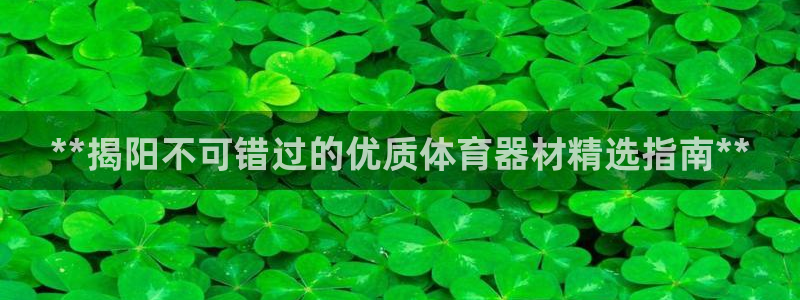 尊龙凯时下载官方正版：**揭阳不可错过的优质体育器材