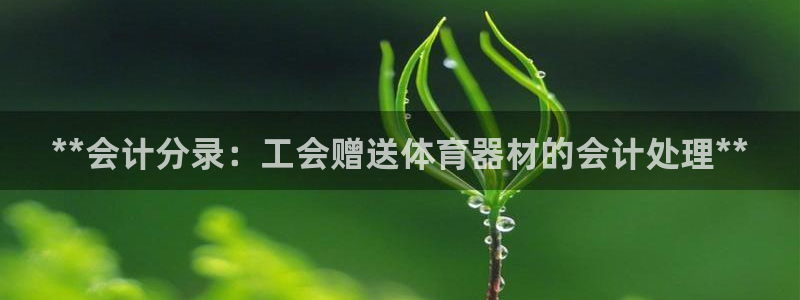 尊龙官网入口：**会计分录：工会赠送体育器材的会计处