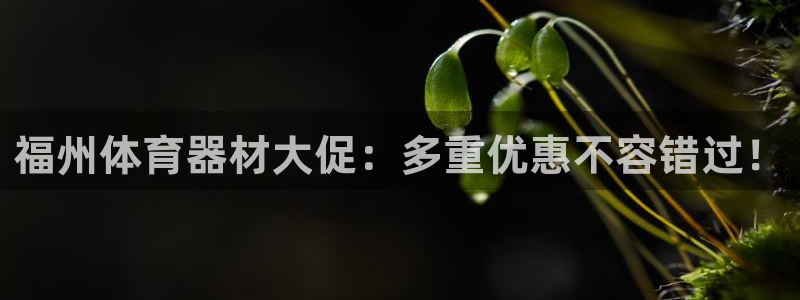 尊龙游戏中心：福州体育器材大促：多重优惠不容错过！