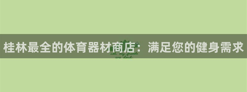 尊龙体育游戏平台：桂林最全的体育器材商店：满足您的健