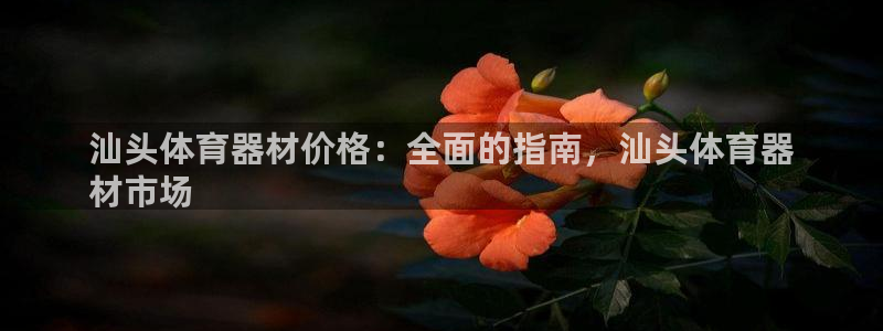 尊龙凯时人生就是博·(中国)官网首页：汕头体育器材价
