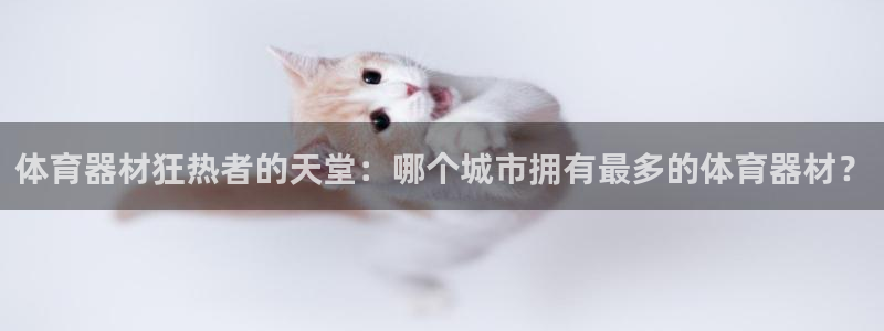 尊龙游戏官网游戏特色：体育器材狂热者的天堂：哪个城市