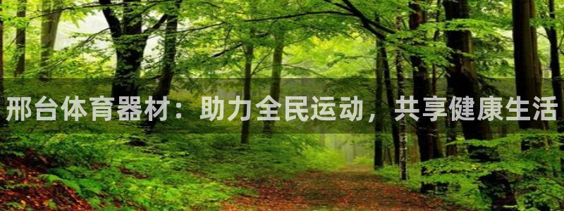 凯时国际平台有人赢吗：邢台体育器材：助力全民运动，共